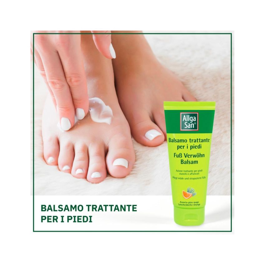 AllgaSan Balsamo Crema Rivitalizzante per Piedi Secchi - 100ml