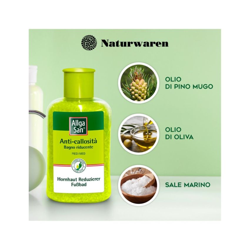 Allgasan Sale Profumato Anti-Callosit per Pediluvio, 350g