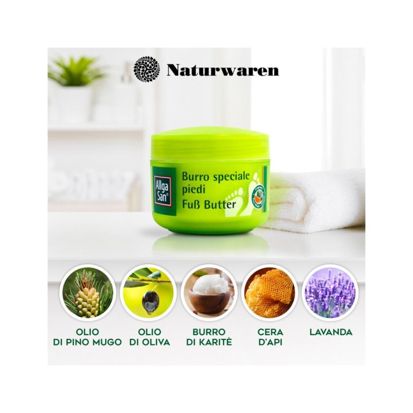 AllgaSan Karit Special Butter for Dry Feet 200ml
