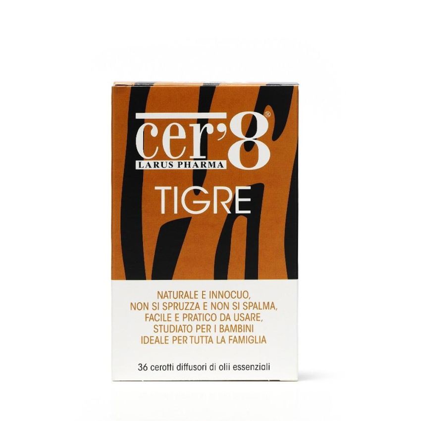 Cer'8 Tigre - Set di 36 Pezzi di Cuscinetti Adesivi