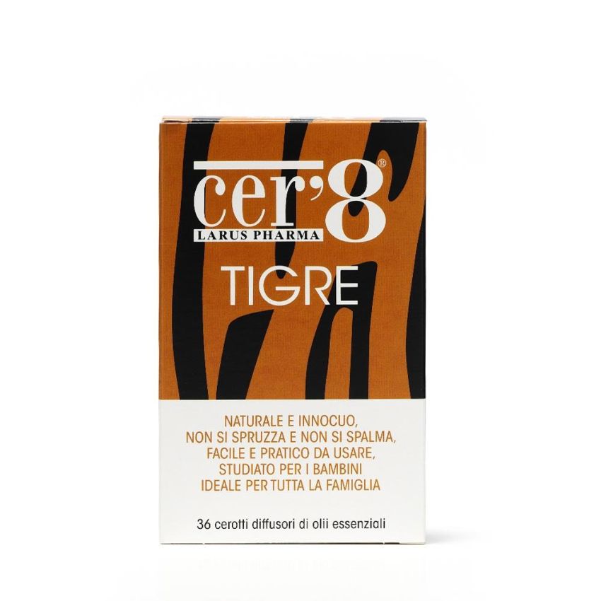 Cer'8 Tigre - Set di 36 Pezzi di Cuscinetti Adesivi