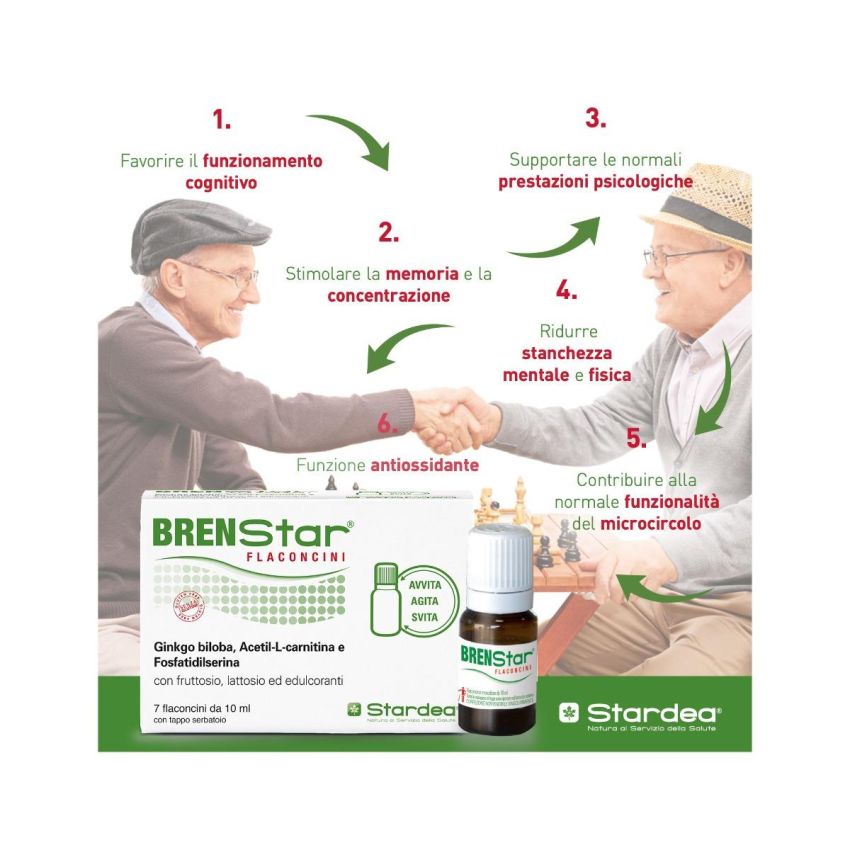 Brenstar Set di 7 Flaconcini da 10ml