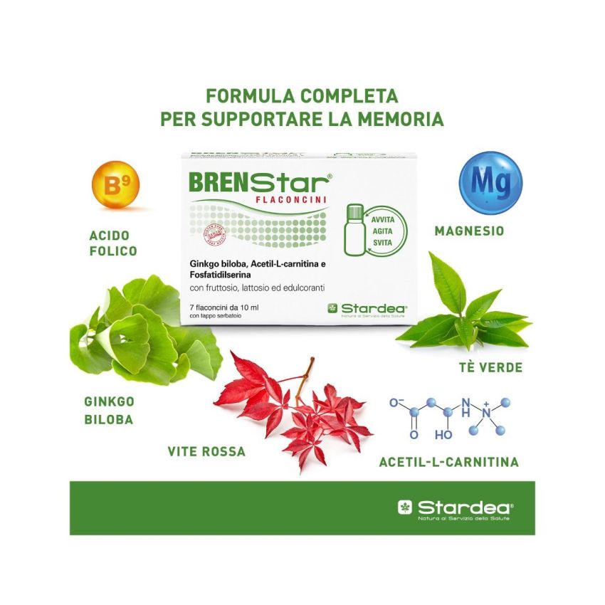 Brenstar Set di 7 Flaconcini da 10ml
