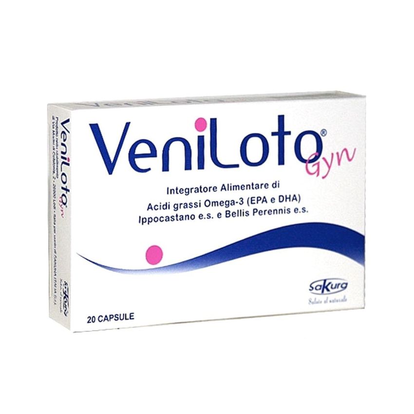 Veniloto Gyn - 20 Capsule per il Benessere Femminile