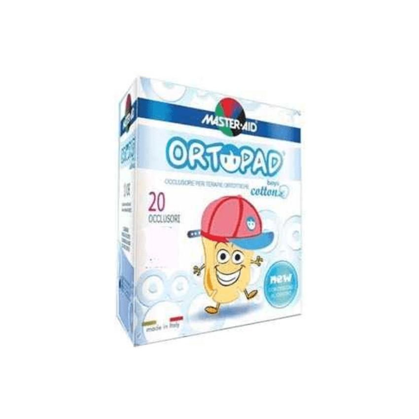 Ortopad Boys Cerotto Oculare Ortottico - Misura M, 20 Pezzi