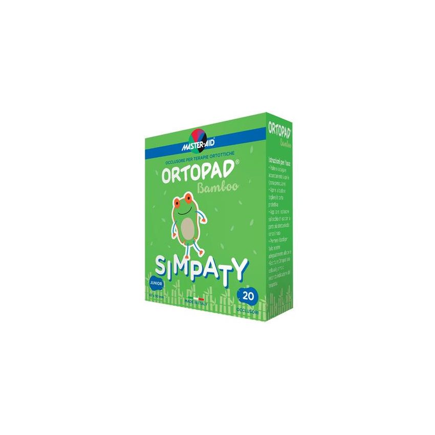Ortopad Simpaty Medium - Cerotto Oculare Ortottico, Pacco da 20 Pezzi