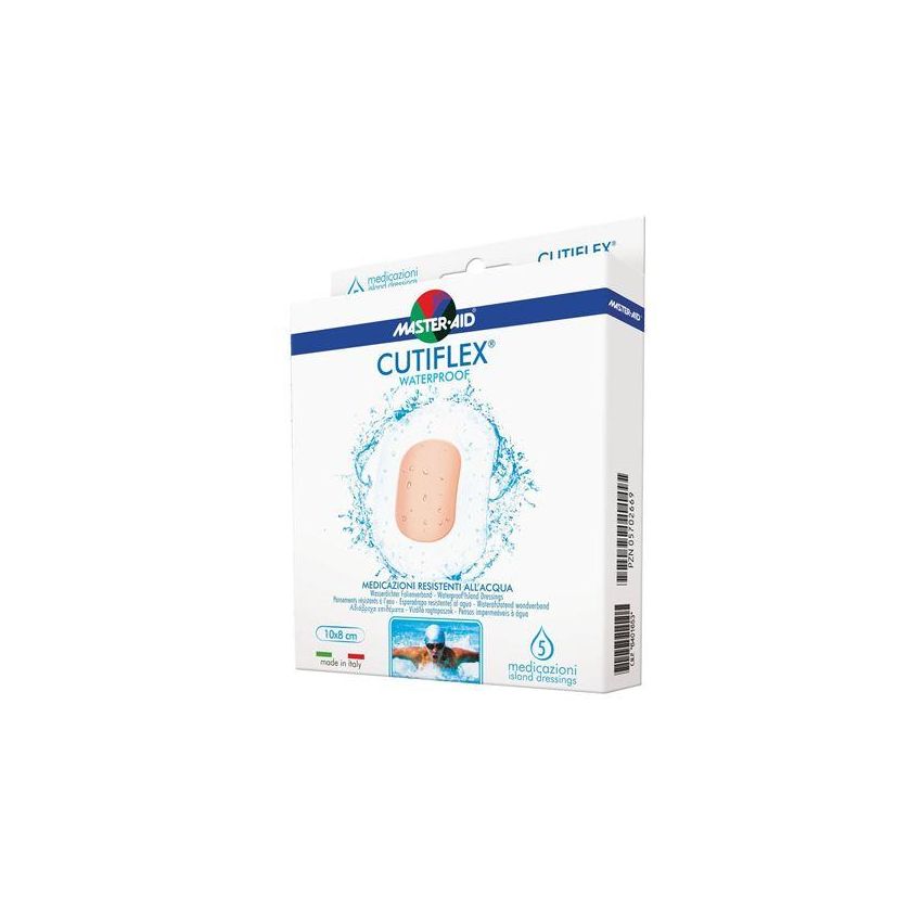 Master-Aid Cutiflex Benda Protettiva, 5 Pezzi, 12.5x12.5cm