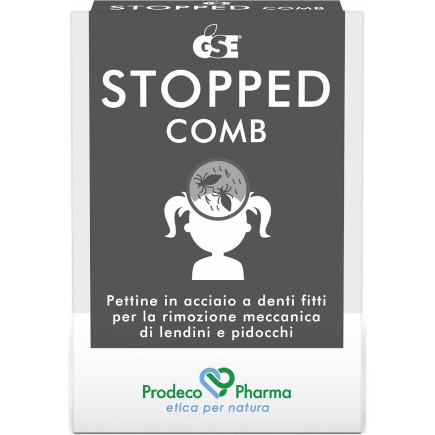 Pettine Anti-Pidocchi GSE StoppedComb - 1 Pezzo