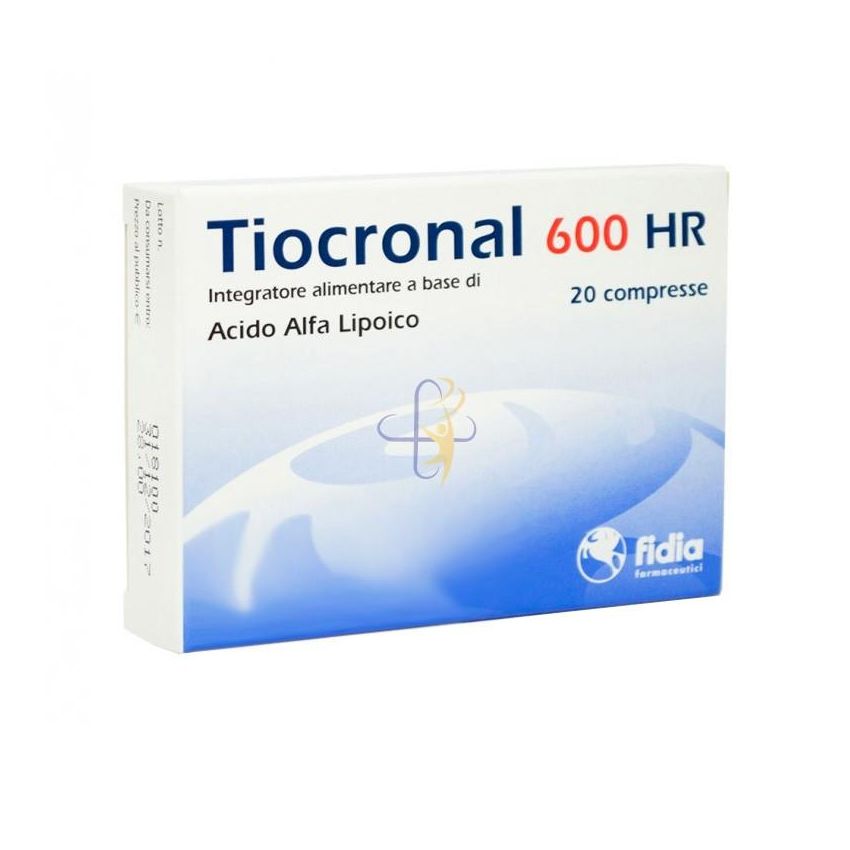Tiocronal 600 HR - 20 Compresse ad Alta Resistenza