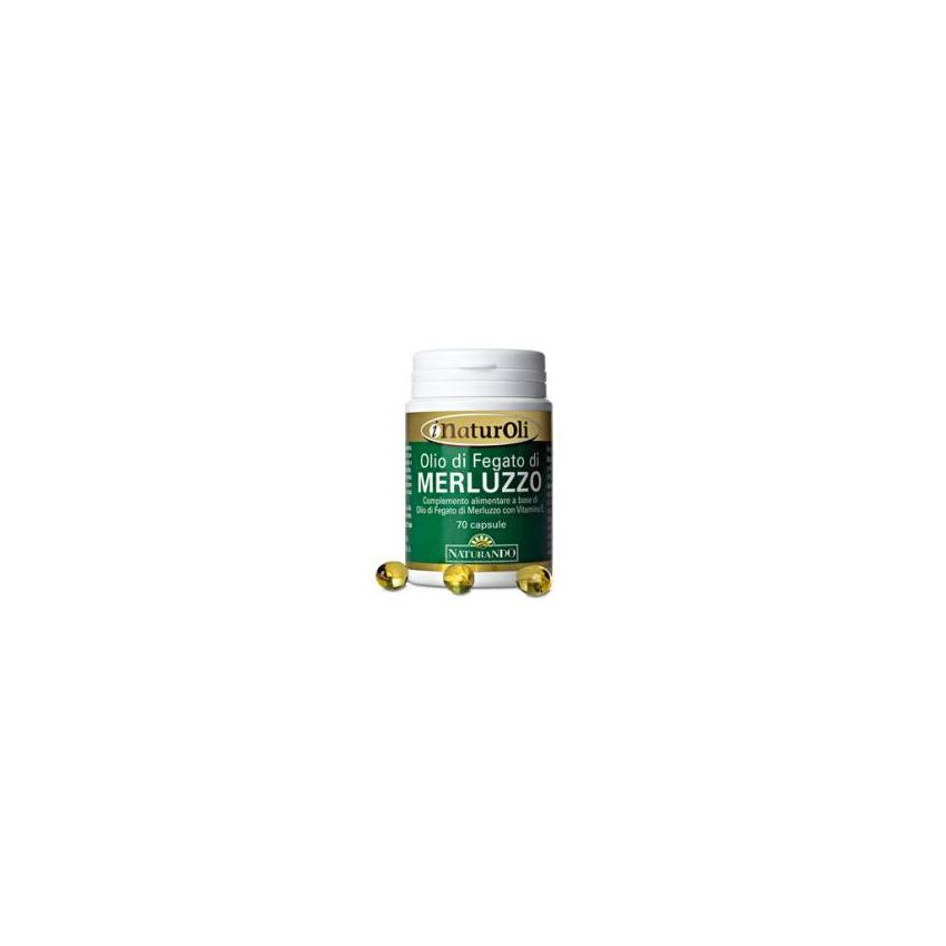 Premium Olio di Fegato di Merluzzo - 70 Capsule Nutrizionali