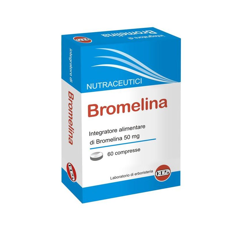 Kos Bromelia Integratore Salutare - 60 Compresse