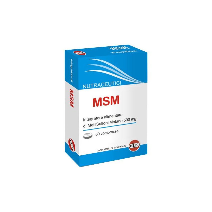 MSM 60 Compresse - Integratore di Metilsulfonilmetano