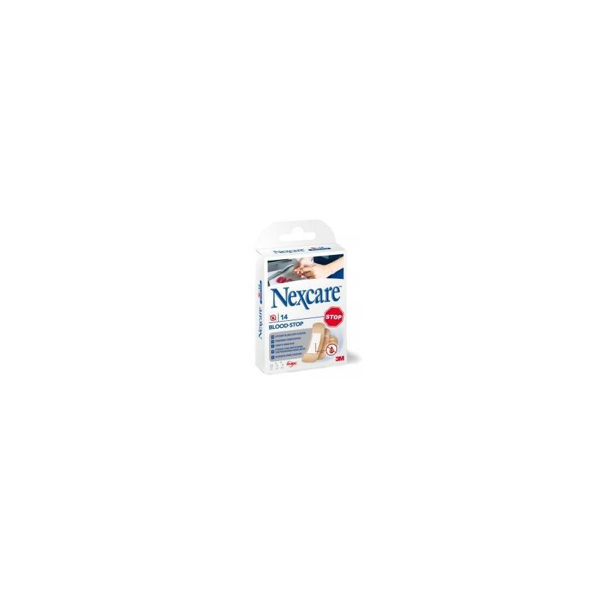 Nexcare Blood Stop - Cerotti Emostatici Preparati, Confezione da 14 Pezzi