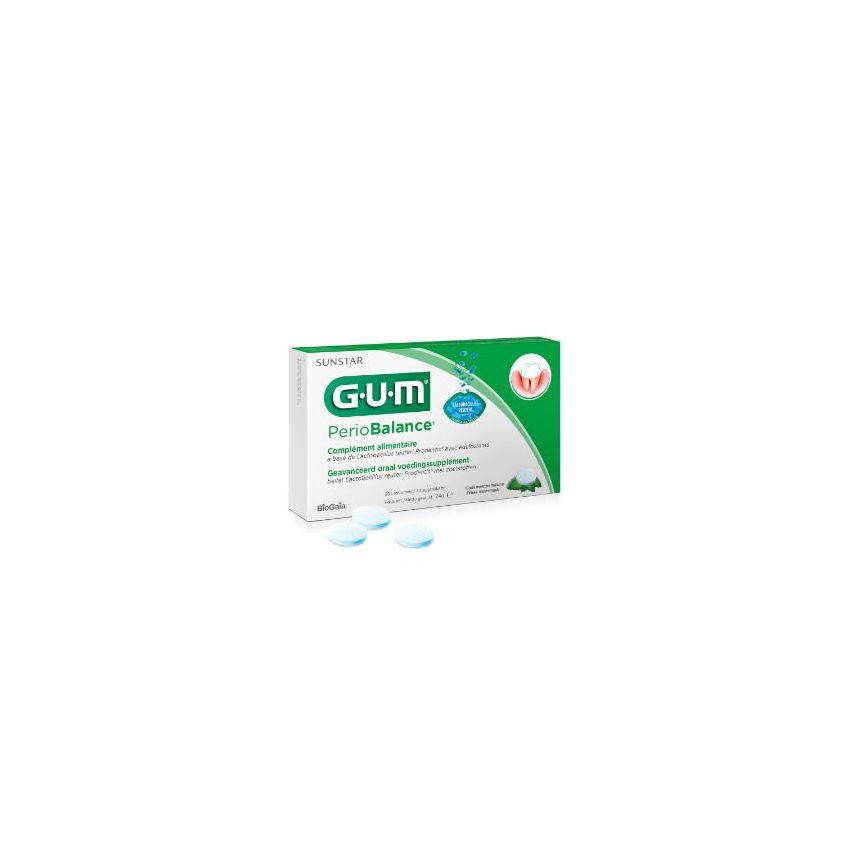 Gum Periobalance Probiotic Dental Health Tablets - 30 compresse