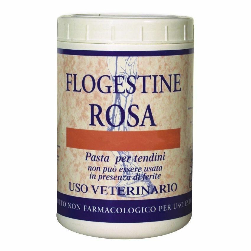 Flogestine Rosa - Pasta Nutritiva per Equini, Secchiello da 1Kg