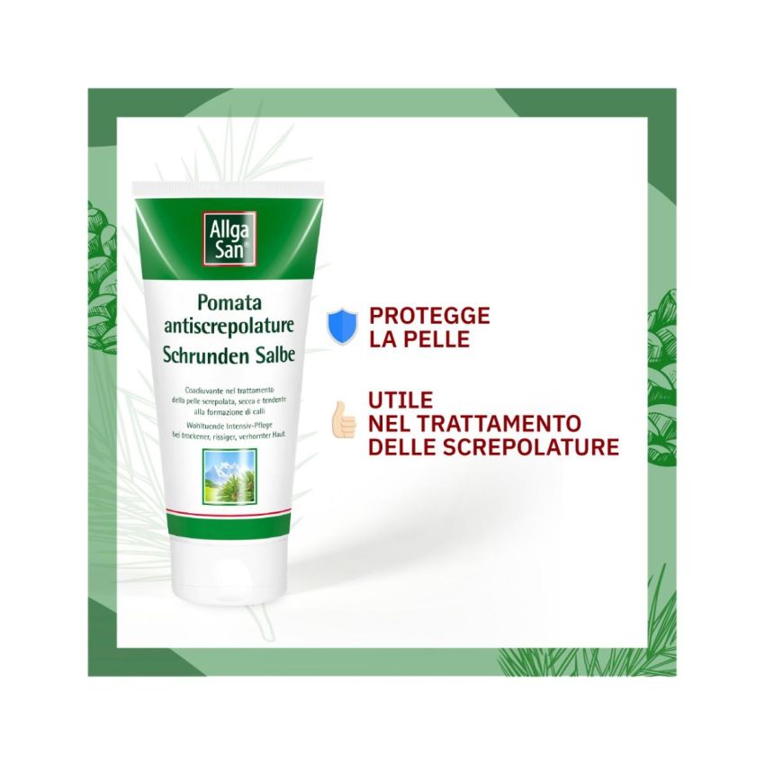 AllgaSan Crema Rigenerante Anti-Screpolature 90ml