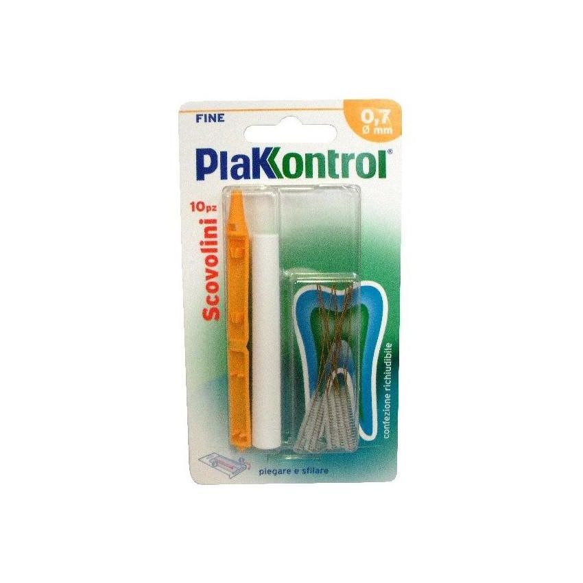Plakkontrol Scovolini Interdentali 0,7mm - Pacco da 10 Pezzi