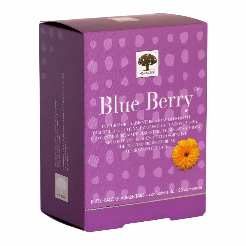 Blue Berry - Pacco da 60 Compresse per il Benessere Naturale