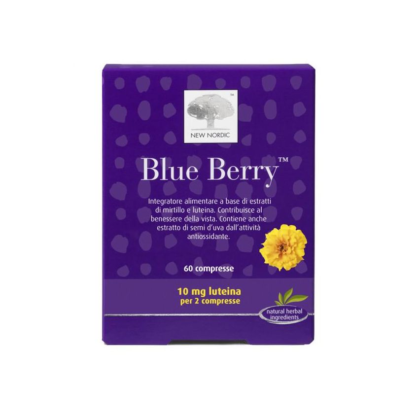 Blue Berry - Pacco da 60 Compresse per il Benessere Naturale