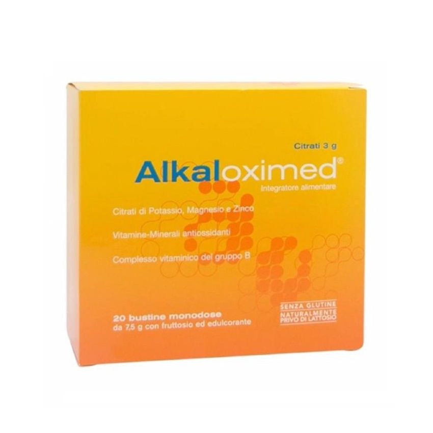 Alkaloximed - Pacchetto di 20 Buste Effervescenti per Digestione