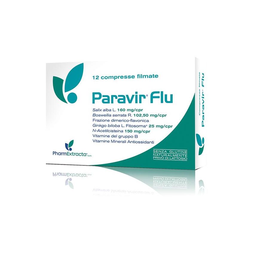 Paravir Flu - 12 Compresse Rivestite per Influenza