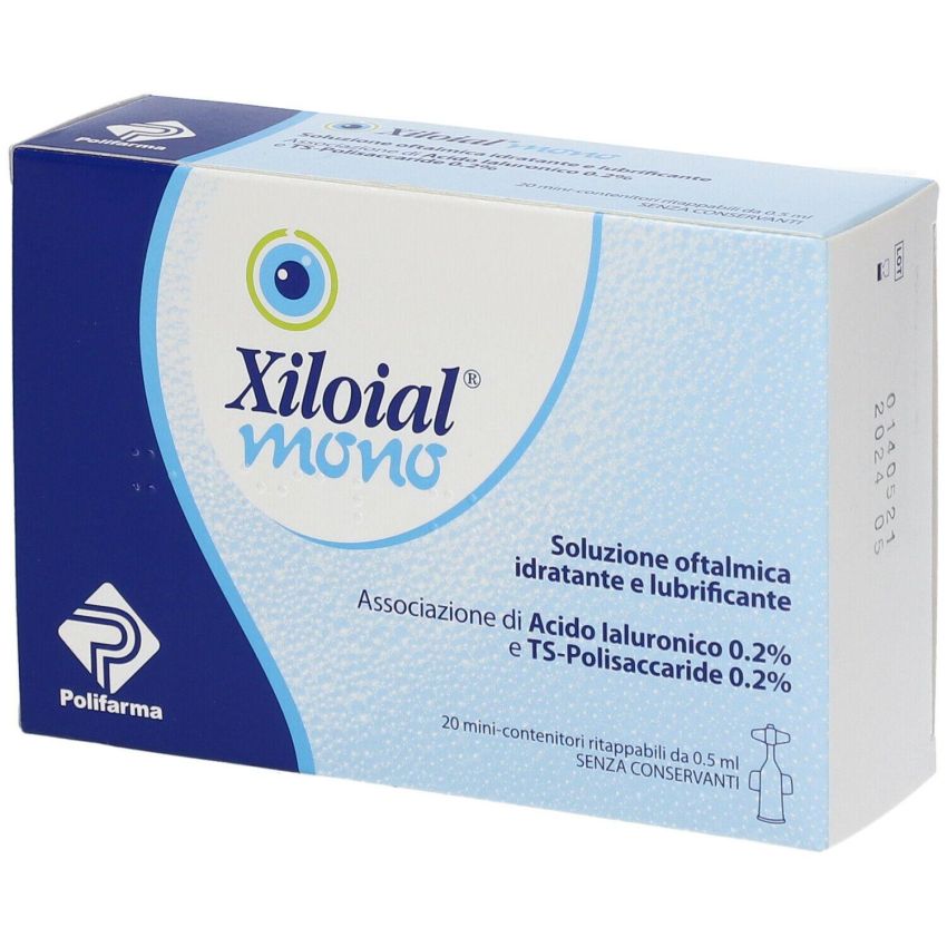 Xiloial Monodose Occhi - Pacco da 20 Flaconi da 0,5ml
