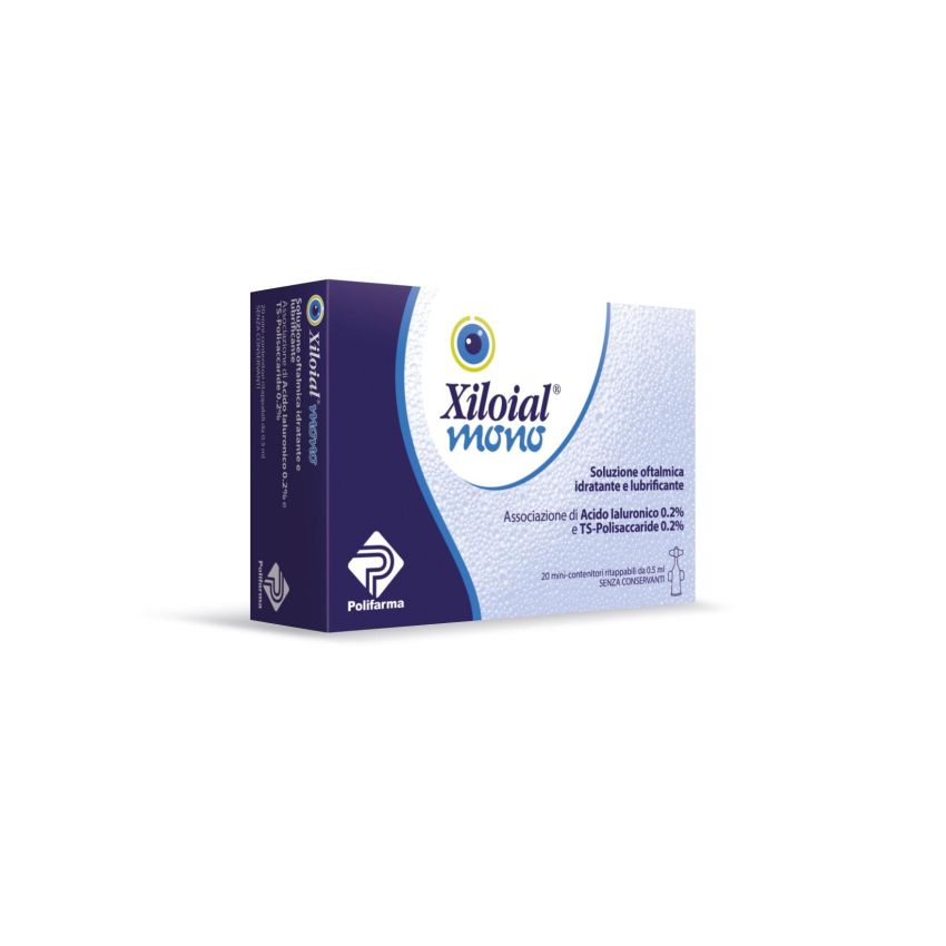 Xiloial Monodose Occhi - Pacco da 20 Flaconi da 0,5ml