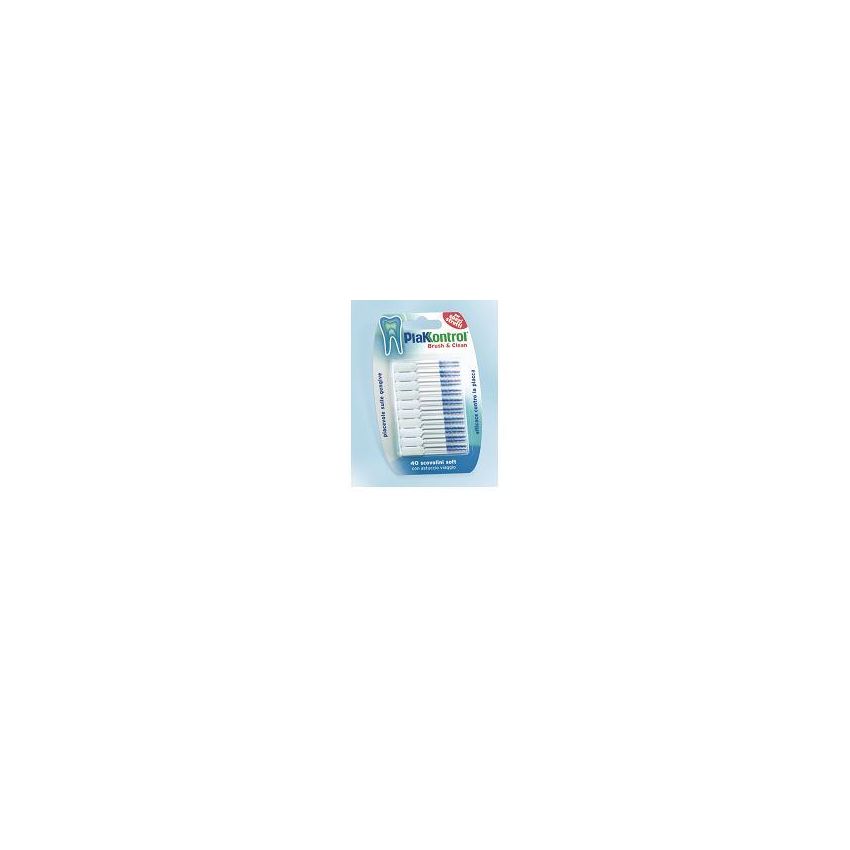 Plakkontrol Brush & Clean - Scovolini per Spazi Stretti, 40 Pezzi