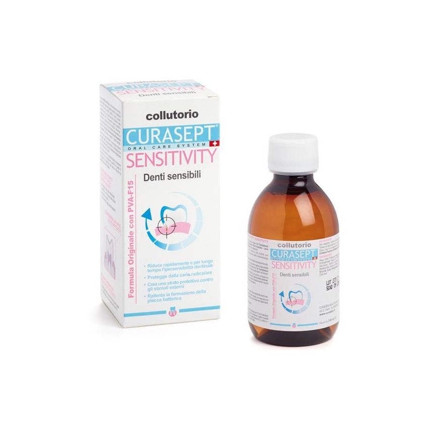 Collutorio Curasept Sensitivity 200ml per Denti Sensibili