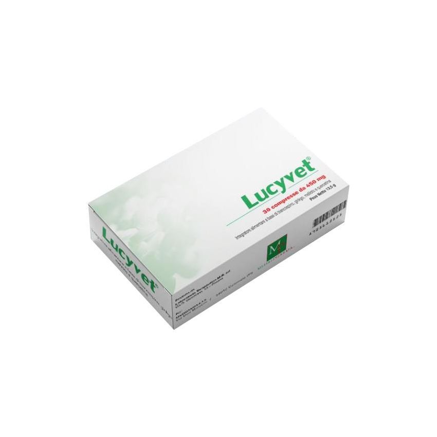 Lucyvet - Trattamento Veterinario con 30 Compresse