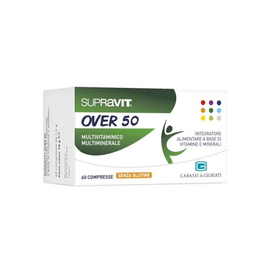 Supravit Over 50 - Integratore Multivitaminico 60 Compresse