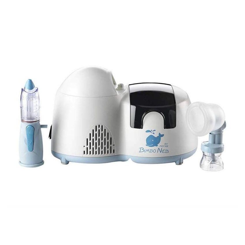 Bimboneb Aerosol a Doppia Funzione, Sistema Nebulizzatore Bianco
