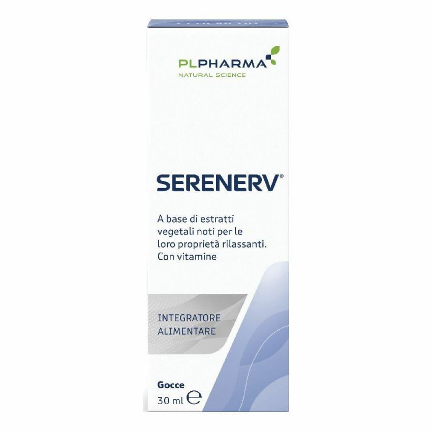 Serenerv - Calmante Naturale in Gocce, 30ml