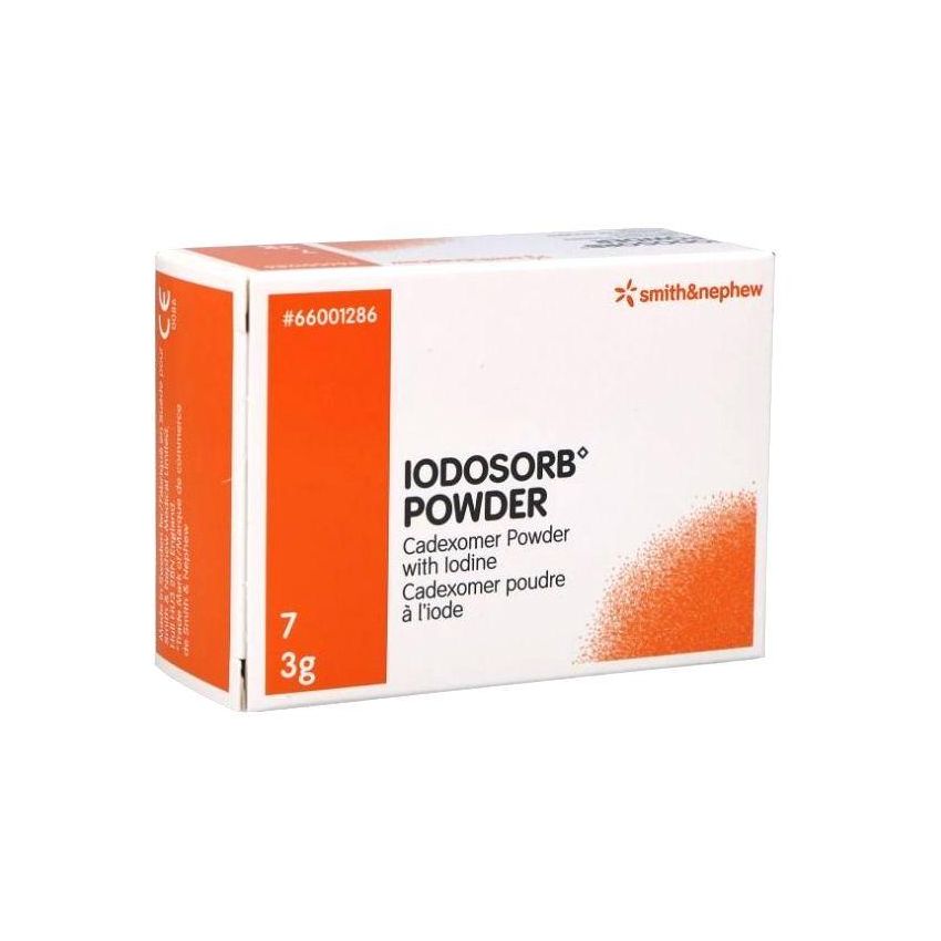 Set di 7 Buste di Granuli Medicazione Iodosorb