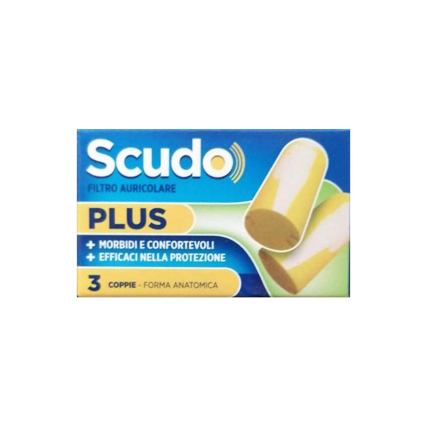 Scudo Plus Earplug - Pacco da 3 Coppie