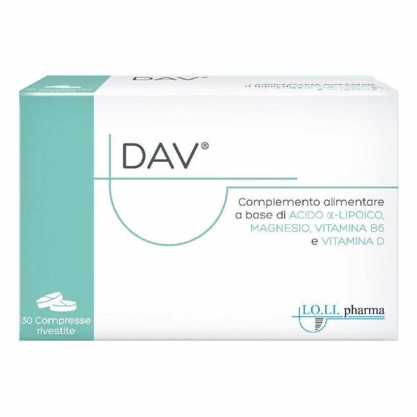 Dav - Integratore Alimentare, 30 Compresse