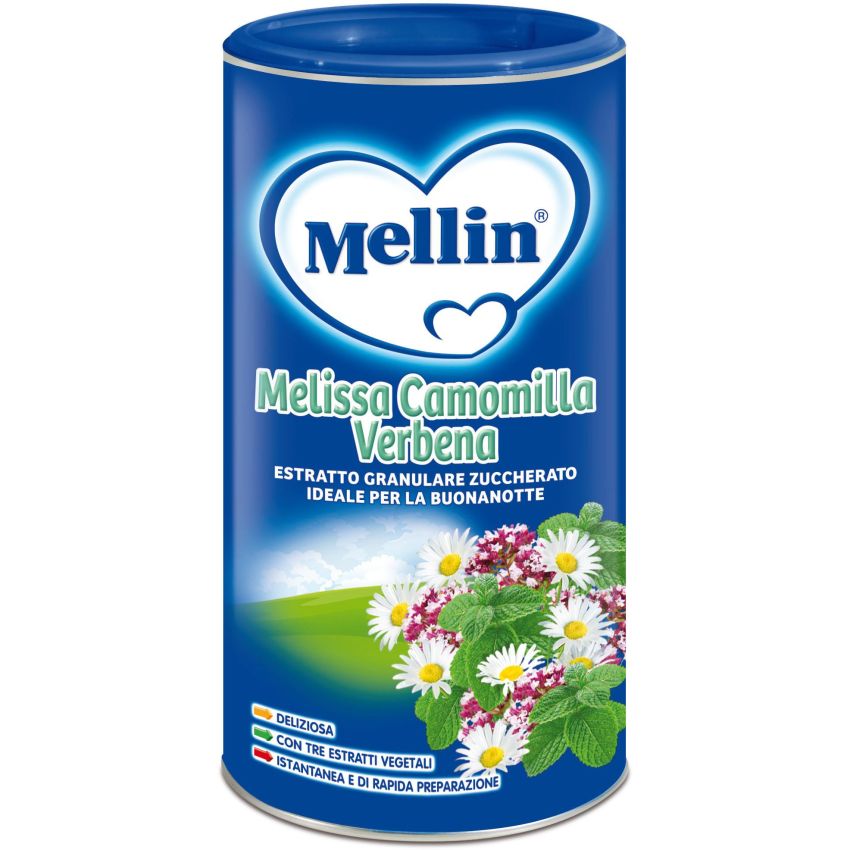 Mellin Baby Buonanotte - Infuso di Melissa, Camomilla e Verbena - 200g