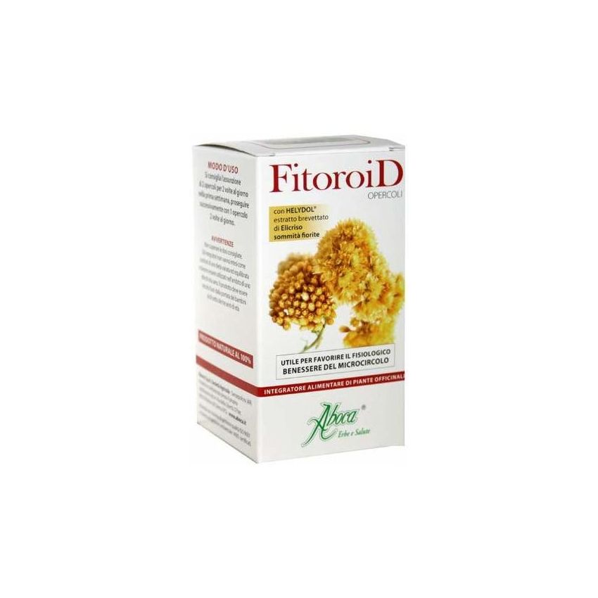 Fitoroid 50 Capsule per il Trattamento Naturale delle Emorroidi