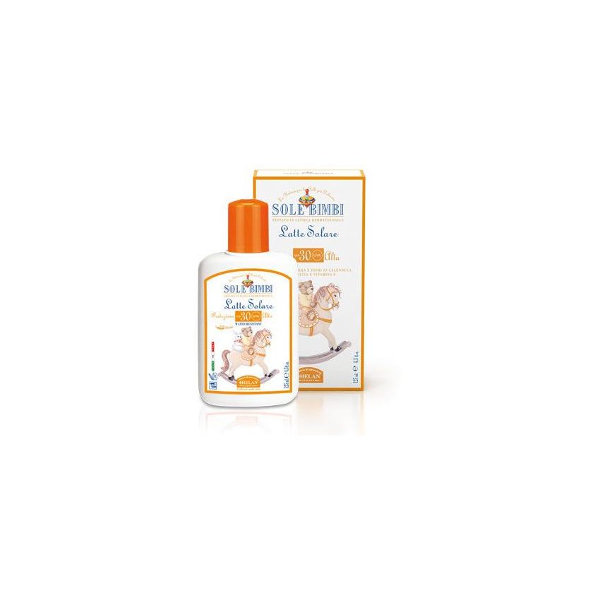 Helan Latte Solare Protettivo SPF30 per Bambini, 125ml