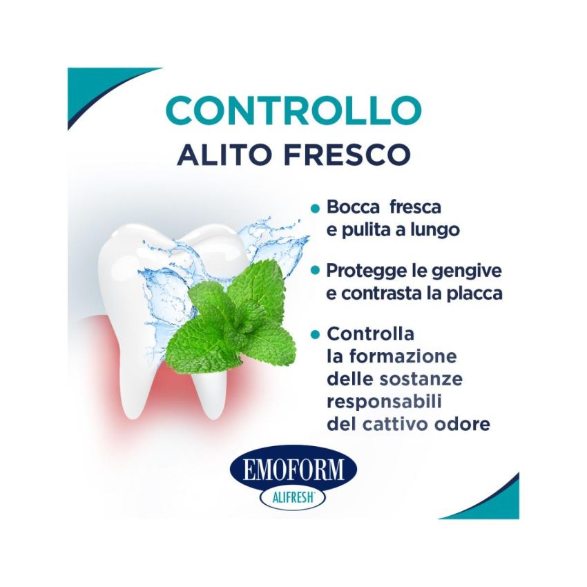 Emoform Alifresh Collutorio Rinfrescante per l'Alito - 300ml