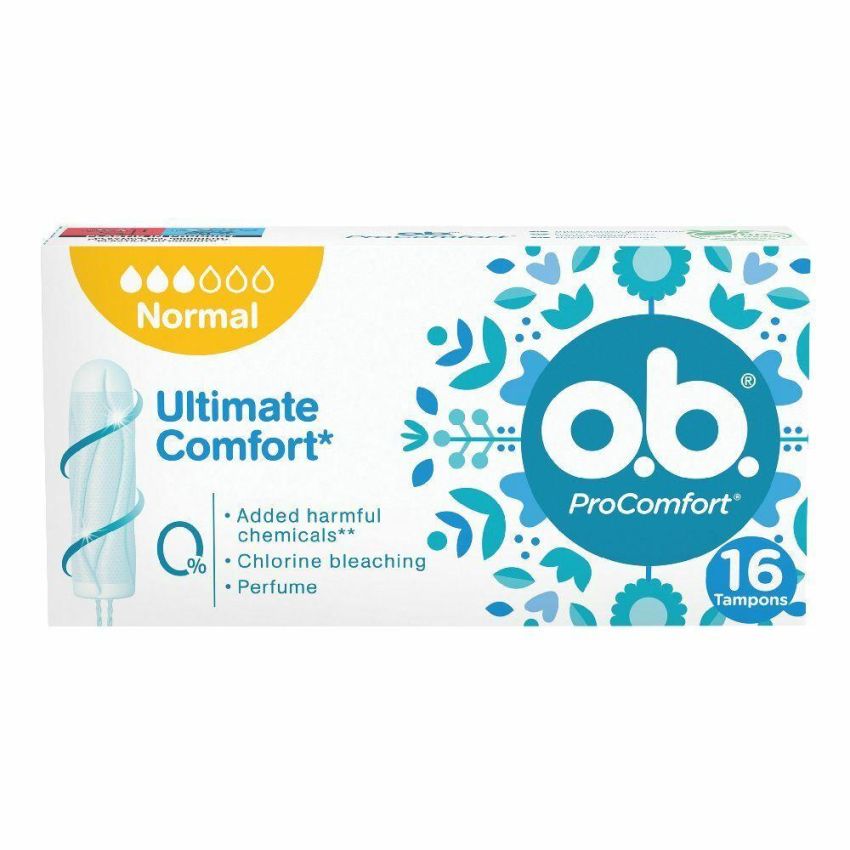 Ob Normal - Confezione da 16 Pezzi Assorbenti Interni