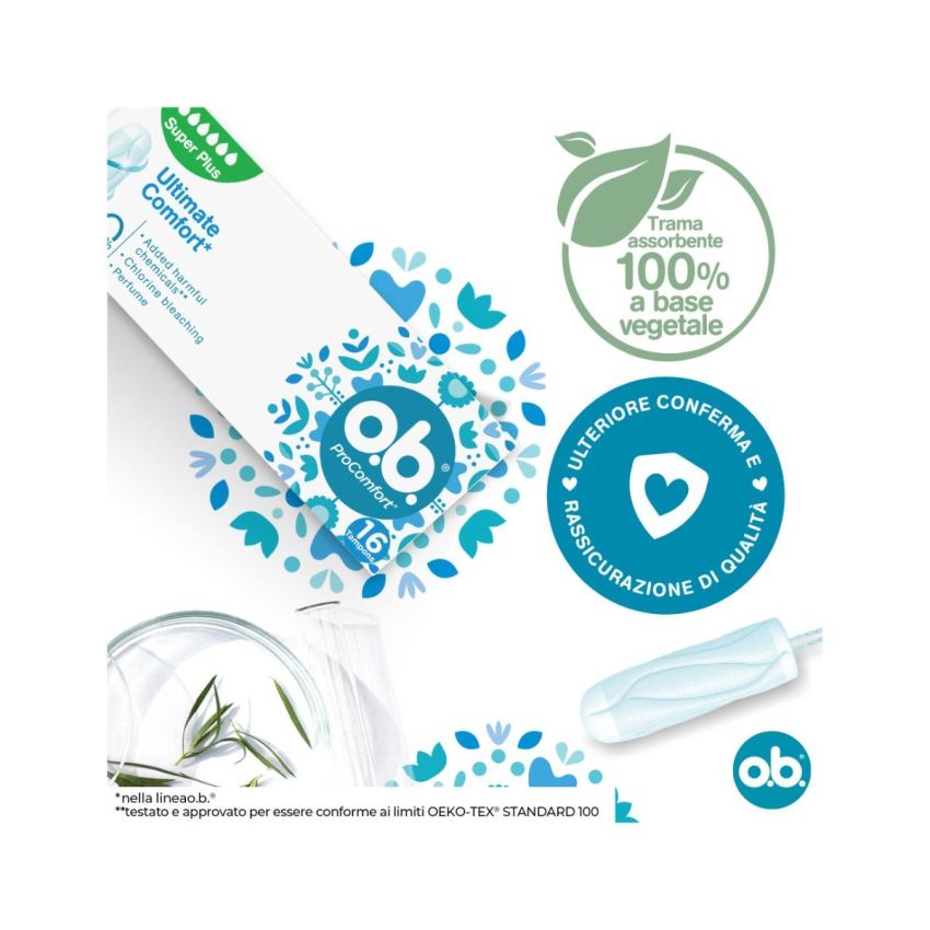 Ob Tamponi Super Plus - Pacco da 16 Pezzi
