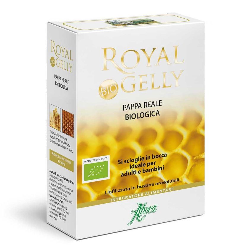 Aboca Royal Bio - Gelly Orosolubili in Bustine - Pacco da 16