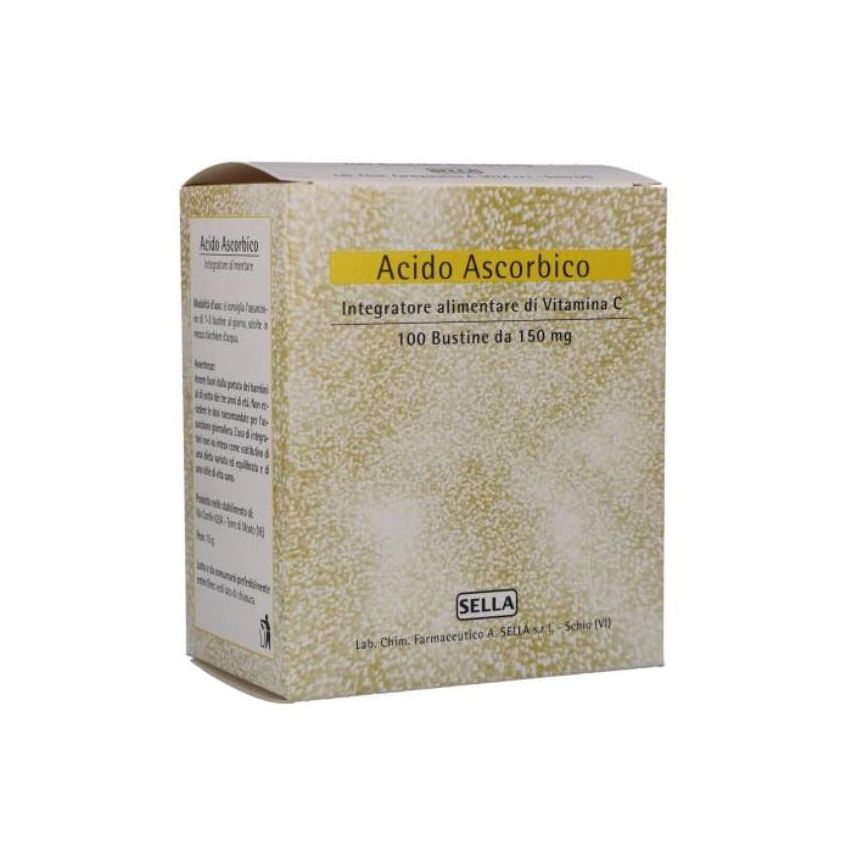 Acido Ascorbico in 100 Bustine Pratiche e Monodose