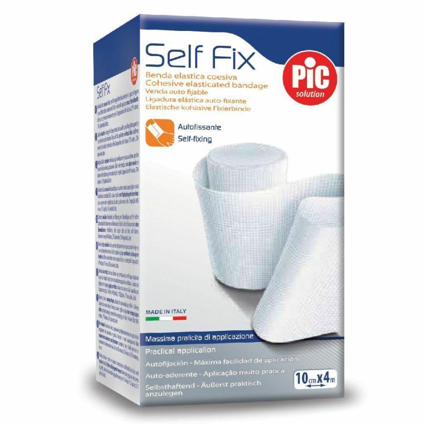 Benda Elastica Autoadesiva Pic Self-Fix, 4x400cm
