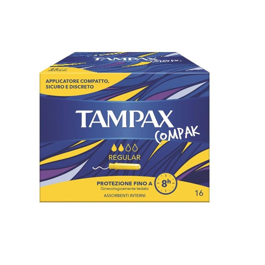 Tampax Compak Regular - Confezione da 16 Pezzi