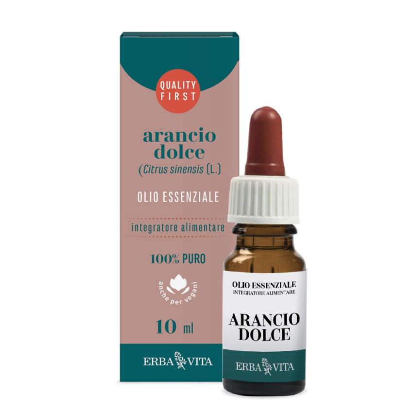 Erba Vita Olio Essenziale Puro di Arancio - 10 ml