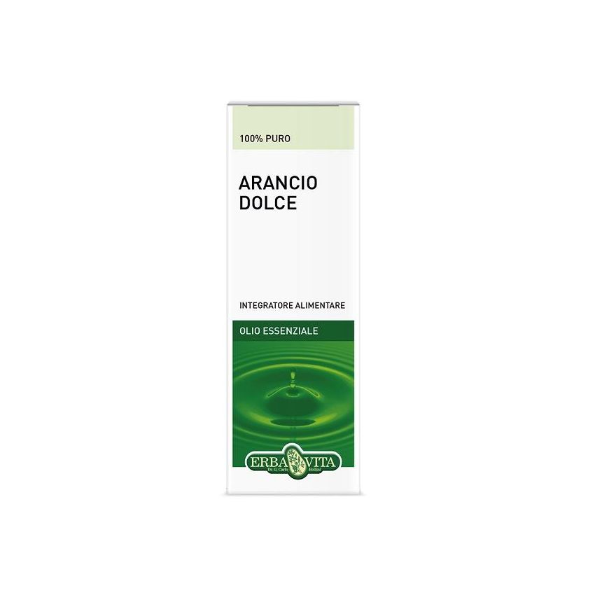 Erba Vita Olio Essenziale Puro di Arancio - 10 ml