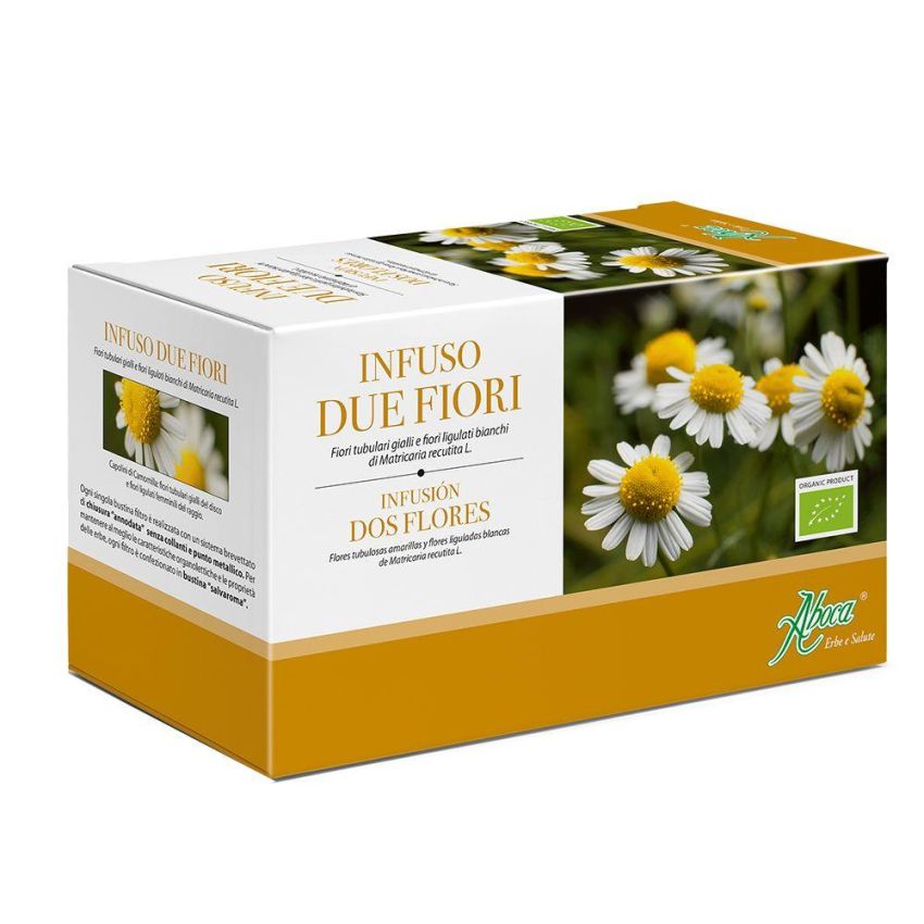 Tisana Due Fiori - Infuso Naturale con 20 Filtri