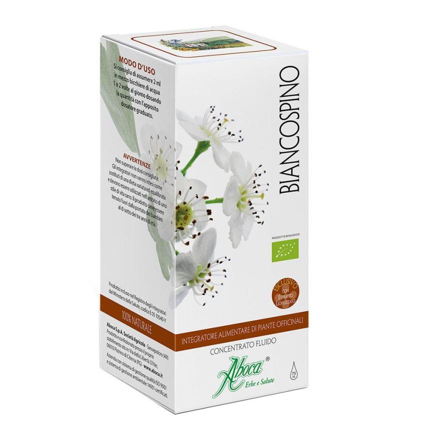 Concentrato Fluido di Biancospino Aboca 75ml